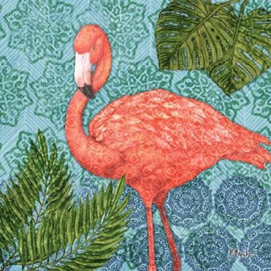 Bahama Flamingo II Poster Print by Paul Brent-VARPDXBNT698 Image 1