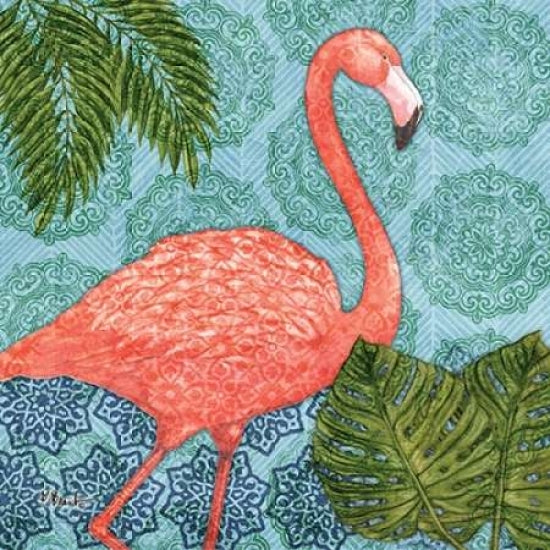 Bahama Flamingo I Poster Print by Paul Brent-VARPDXBNT697 Image 1