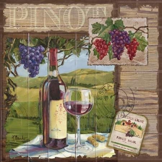 Wine Country Collage II Poster Print by Paul Brent-VARPDXBNT720 Image 1