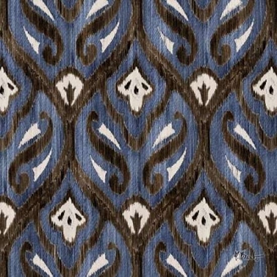 Indigo Ikat II Poster Print by Paul Brent-VARPDXBNT716 Image 1