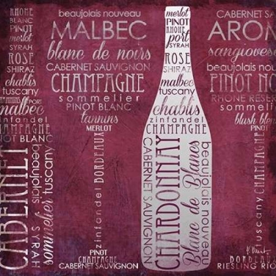 Vino Lingo II Poster Print by Paul Brent-VARPDXBNT797 Image 2