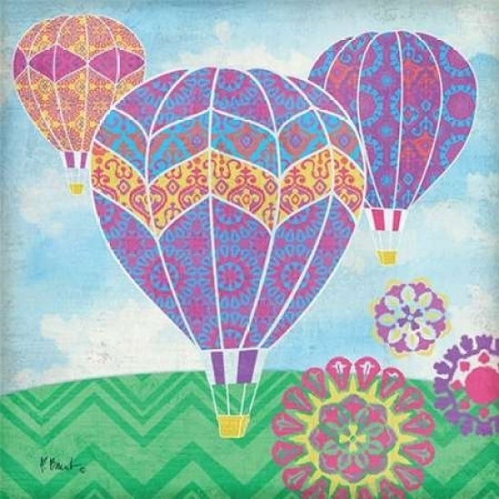 Fantasy Balloons II Poster Print by Paul Brent-VARPDXBNT851 Image 1