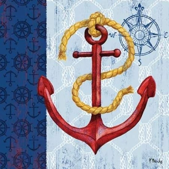 Montauk Anchor I Poster Print by Paul Brent-VARPDXBNT962 Image 2