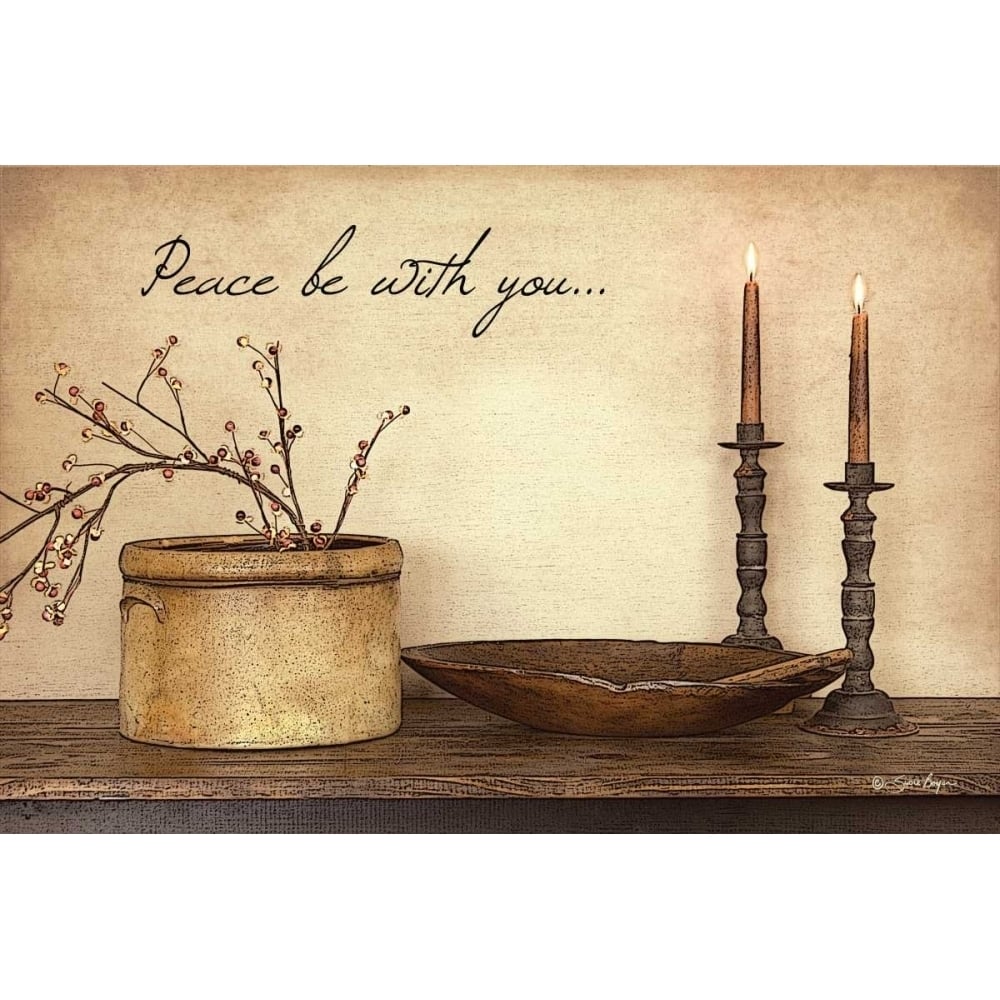 Peace Be With You Poster Print by Susie Boyer-VARPDXBOY124 Image 1