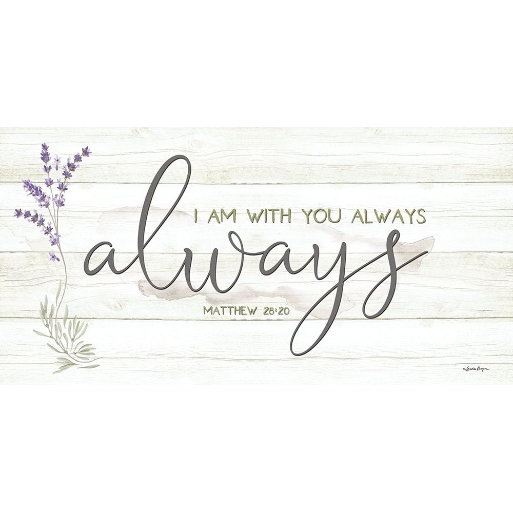 I Am with You Always by Susie Boyer-VARPDXBOY665 Image 1