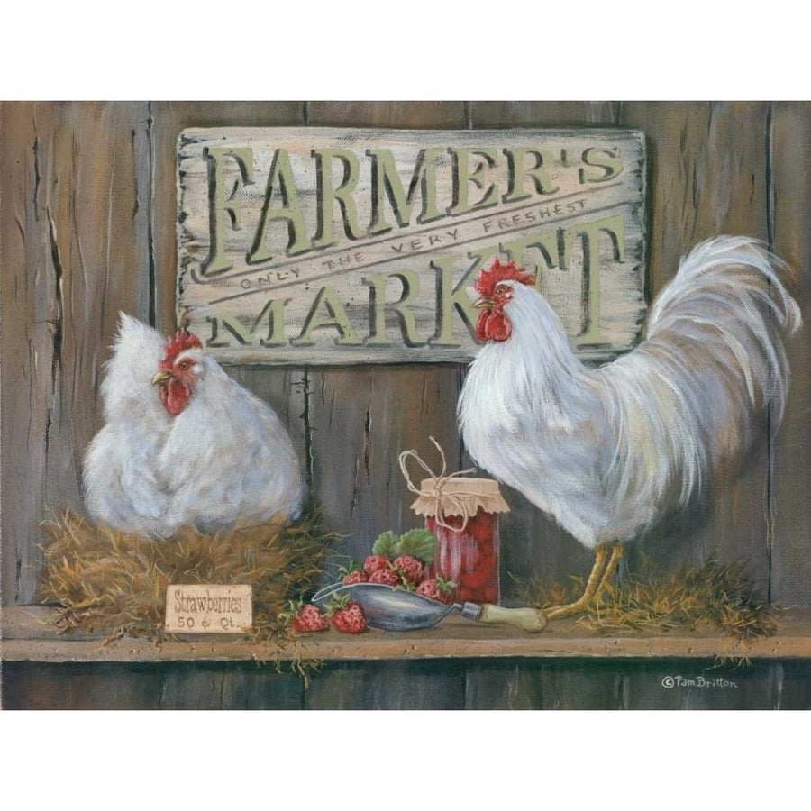 Farmers Market Poster Print by Pam Britton-VARPDXBR387 Image 1