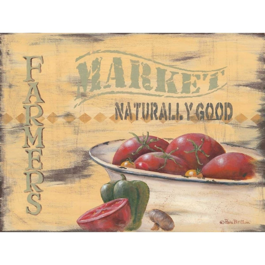 Farmers Market Poster Print by Pam Britton-VARPDXBR394 Image 1