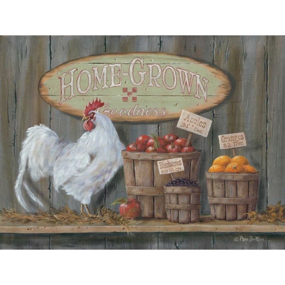 Homegrown Goodness Poster Print by Pam Britton-VARPDXBR388 Image 1