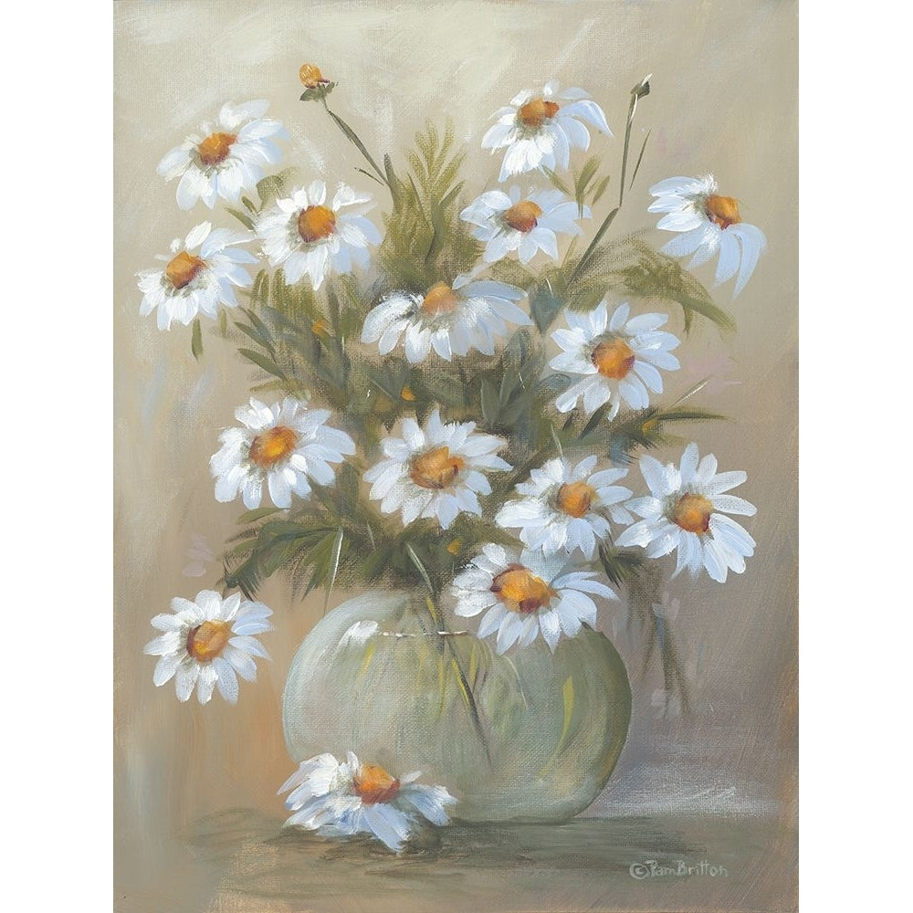 Bowl of Daisies Poster Print - Pam Britton-VARPDXBR545 Image 1