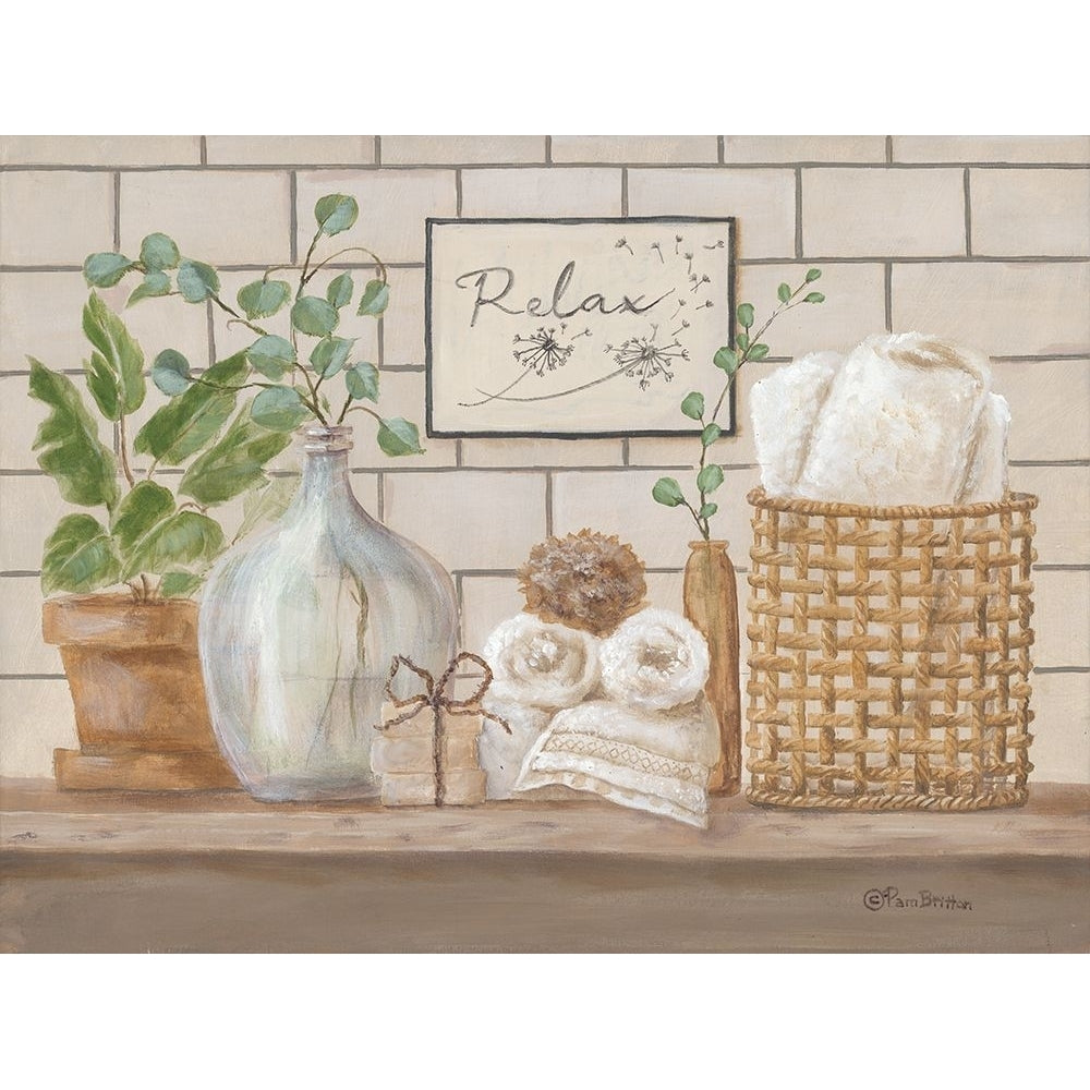 Still Life Bath II Poster Print - Pam Britton-VARPDXBR602 Image 1