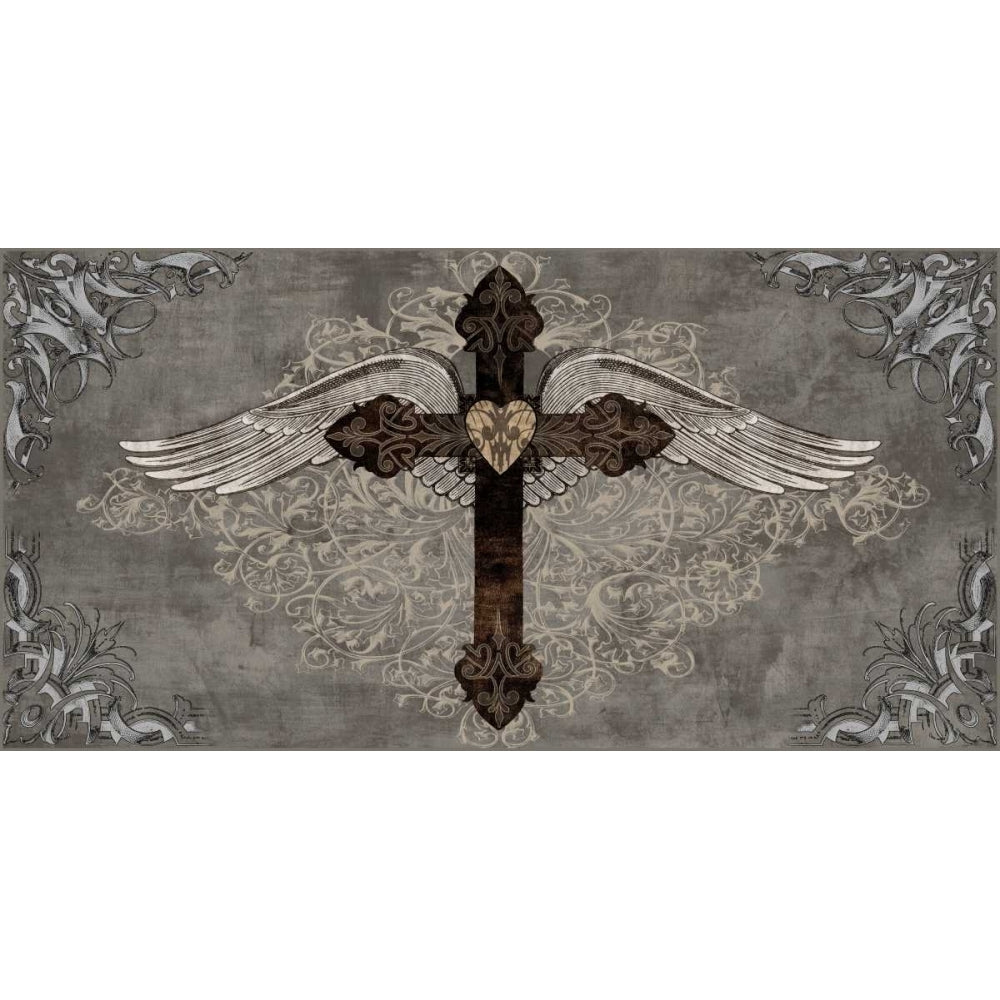 Cross with Wings Poster Print by Brandon Glover-VARPDXBRG6711 Image 1