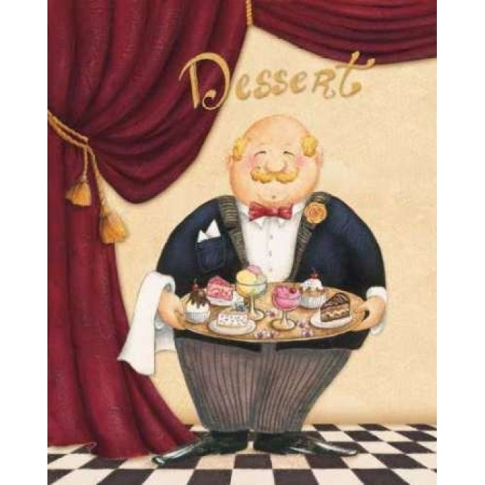 The Waiter - Dessert Poster Print by Daphne Brissonnet-VARPDXBRI014 Image 2