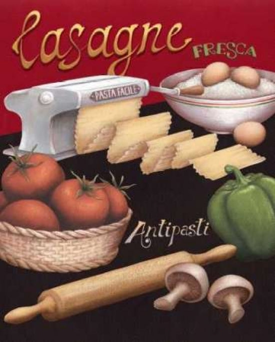 Lasagna Poster Print by Daphne Brissonnet-VARPDXBRI033 Image 1