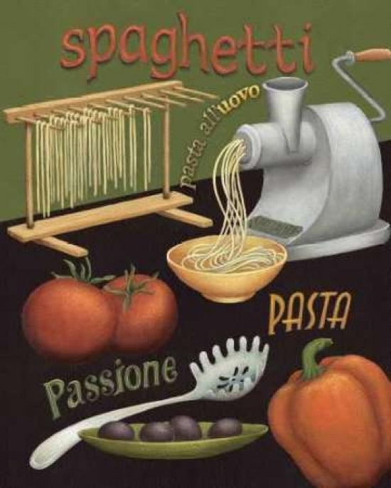 Spaghetti Poster Print by Daphne Brissonnet-VARPDXBRI032 Image 1