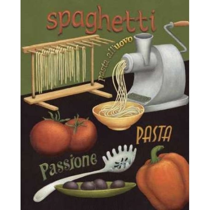 Spaghetti Poster Print by Daphne Brissonnet-VARPDXBRI032 Image 2