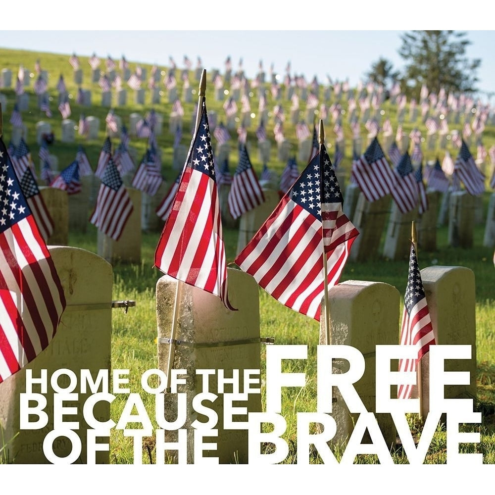 Because of the Brave by Lady Louise Designs-VARPDXBRO132 Image 1