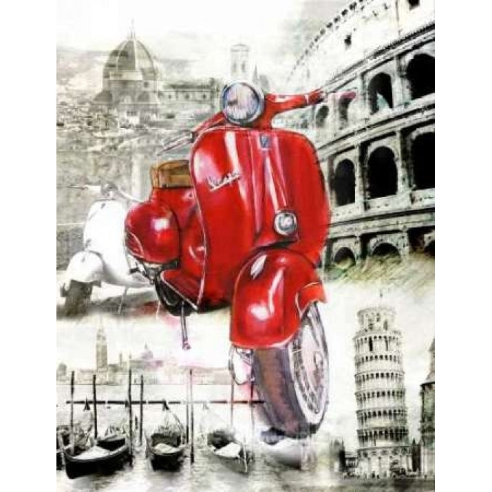 The Beautiful Motorbike Poster Print by Bresso Sola-VARPDXBRSO016 Image 1