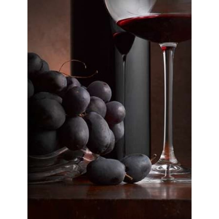 Black Grapes Poster Print by Beverly Dyer-VARPDXBSRC006B Image 1