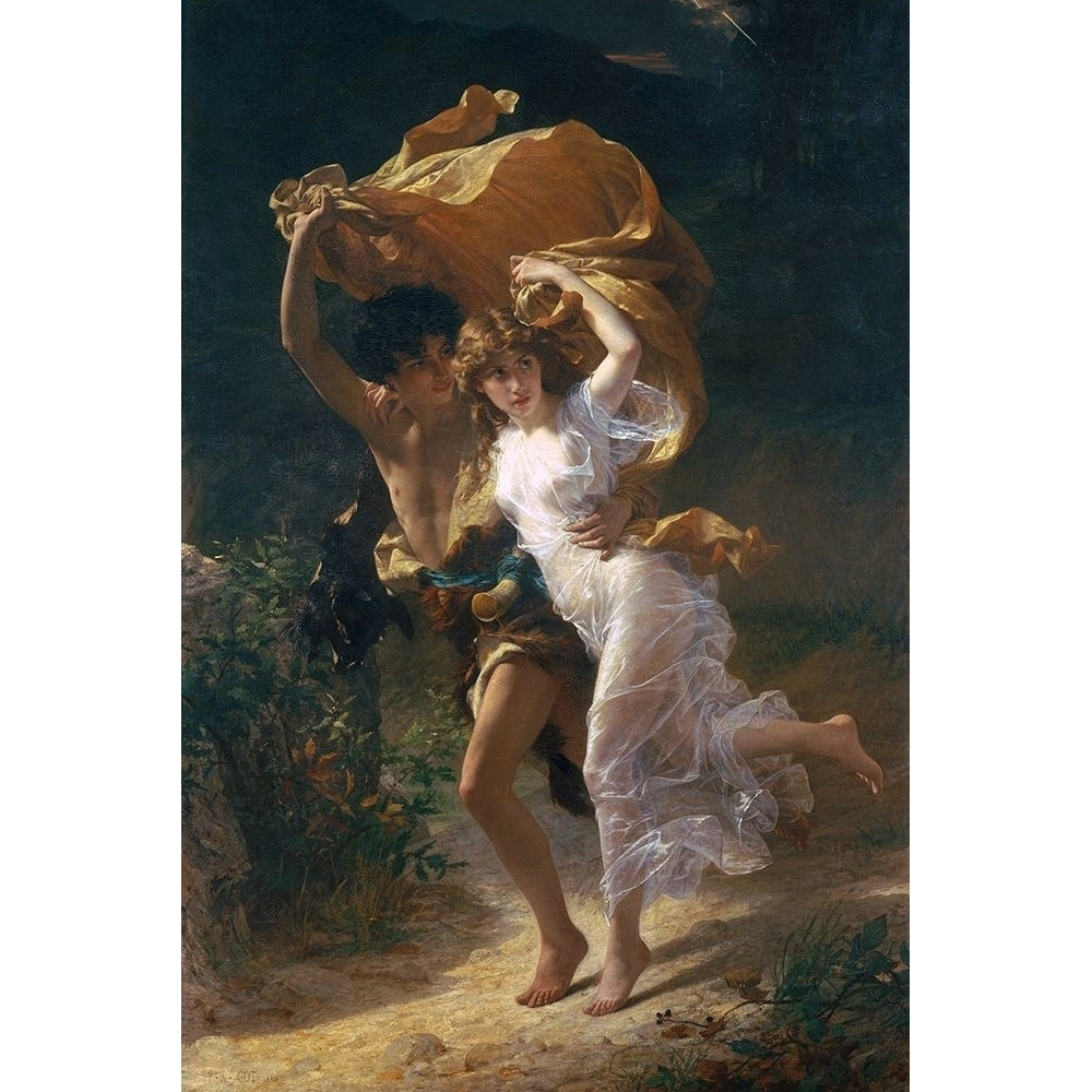 The Storm 1880 Poster Print by Pierre-Auguste Cot-VARPDXC1243D Image 1