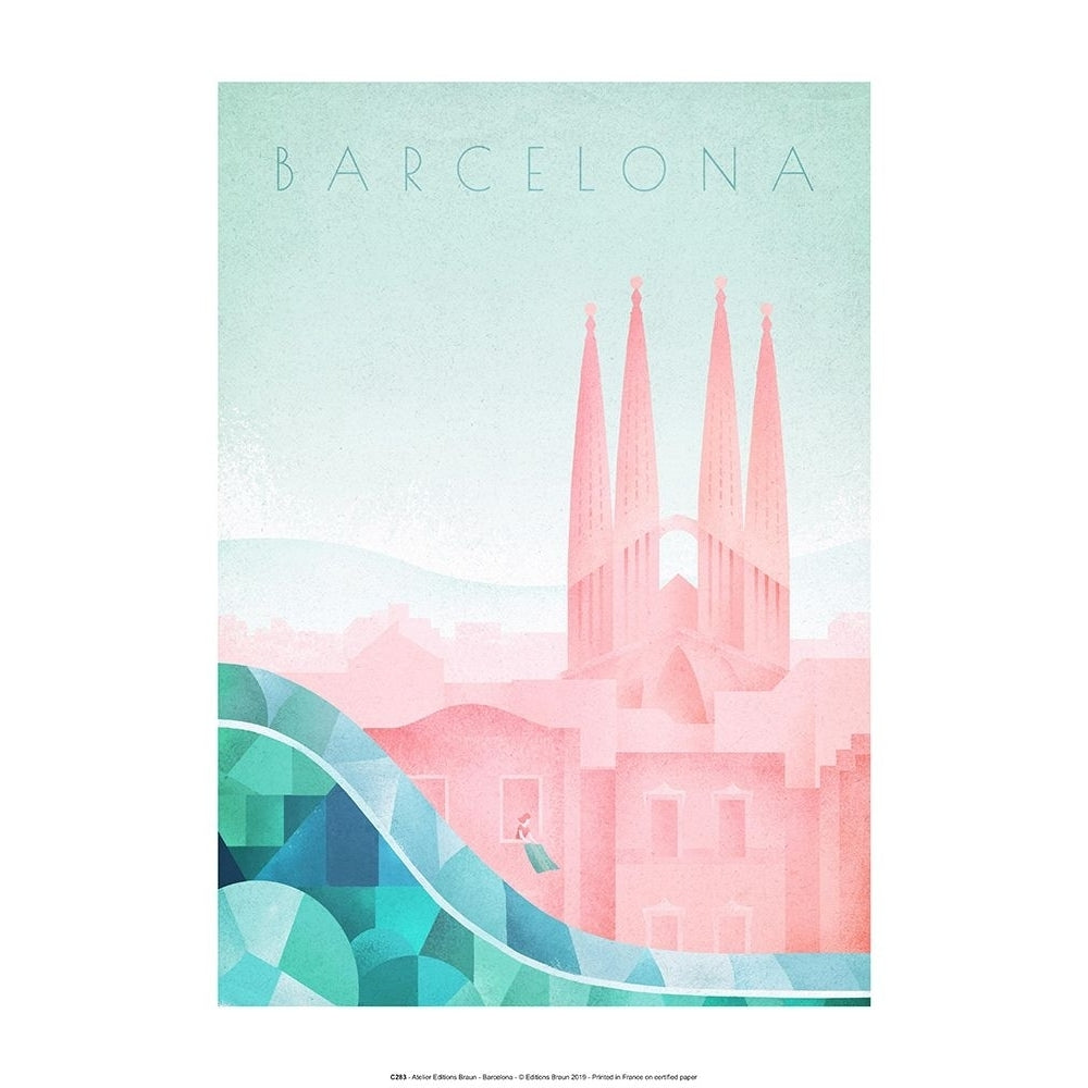 Barcelona Poster Print - BRAUN Studio-VARPDXC283 Image 1