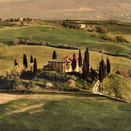 Tuscan Villa Poster Print by Elizabeth Carmel-VARPDXC537D Image 1