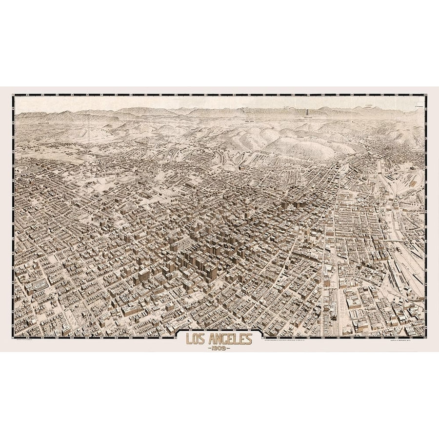 Los Angeles California - Gates 1909 by Gates-VARPDXCALA0020 Image 1