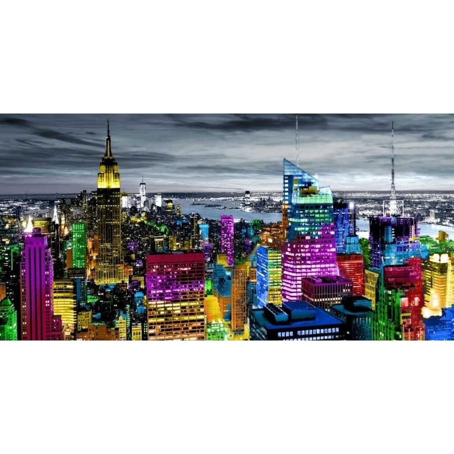 NYC In Living Color I Poster Print by Carly Ames-VARPDXCAR112375DG Image 1