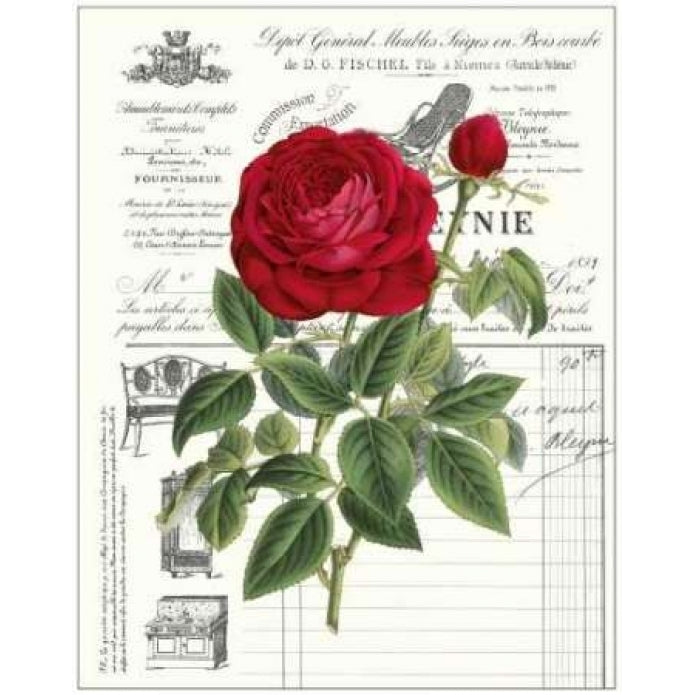 Heirloom Roses B Poster Print by Sarah E Chilton-VARPDXCC2914B Image 1