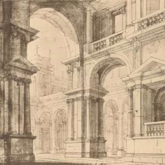 Portico Antico I Poster Print by Maurizio Bartolomeo-VARPDXCC3064 Image 1