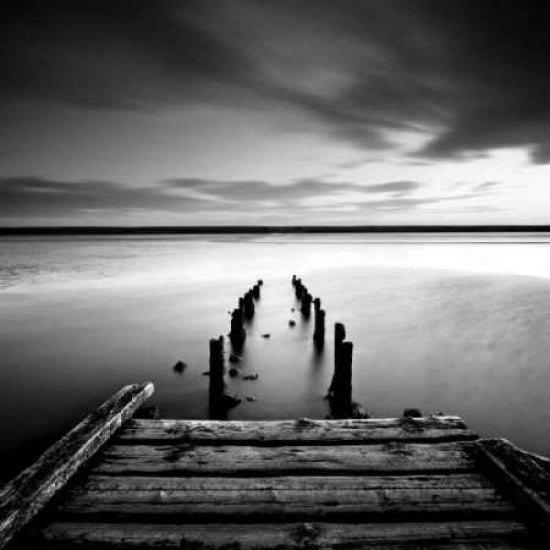 The Jetty Poster Print by Rob Cherry-VARPDXCHE04 Image 2