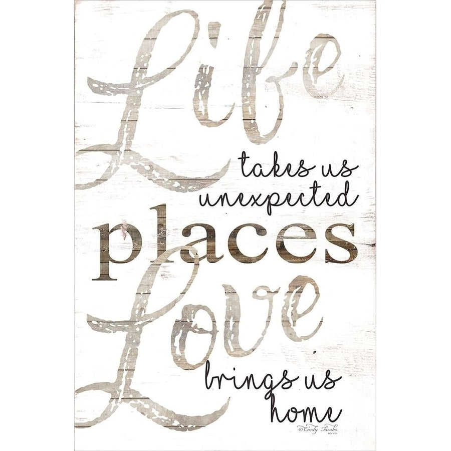 Live and Love Poster Print by Cindy Jacobs-VARPDXCIN1002 Image 1