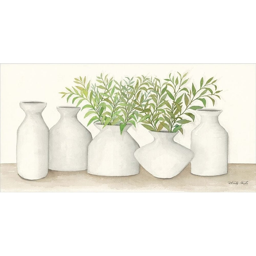 Simplicity in White II Poster Print by Cindy Jacobs-VARPDXCIN1160 Image 1