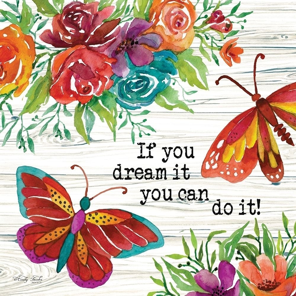 If You Can Dream It Poster Print by Cindy Jacobs-VARPDXCIN1586 Image 1