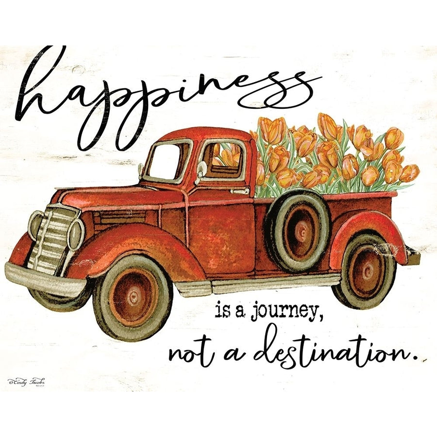 Happiness is a Journey Poster Print by Cindy Jacobs-VARPDXCIN1644 Image 1