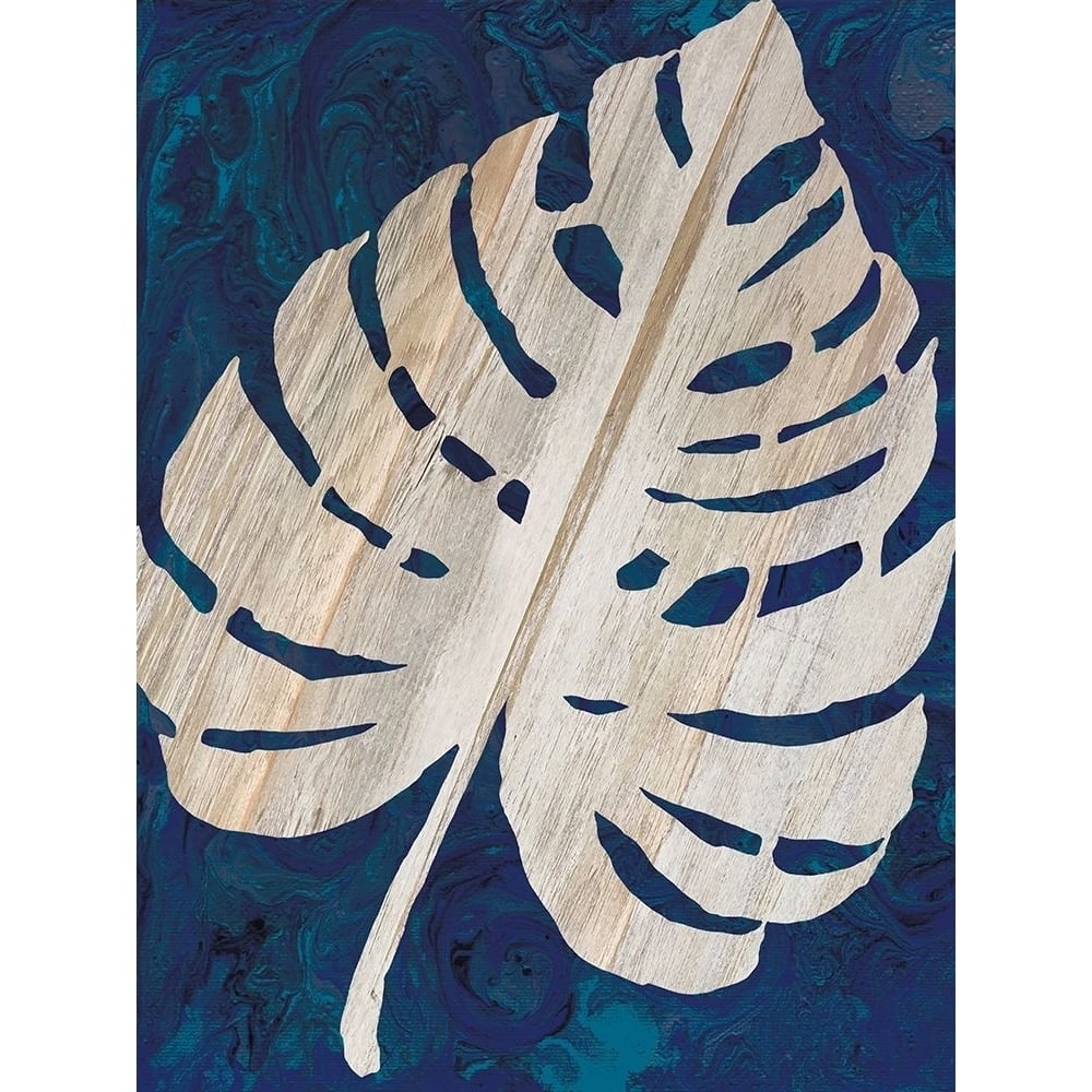 Monstera Navy Poster Print by Cindy Jacobs-VARPDXCIN1676 Image 1