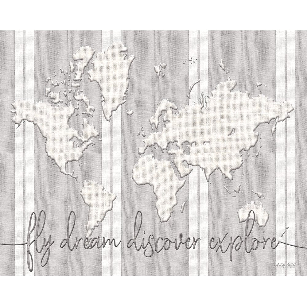 Fly Dream Discover Explore Poster Print by Cindy Jacobs-VARPDXCIN1836 Image 1