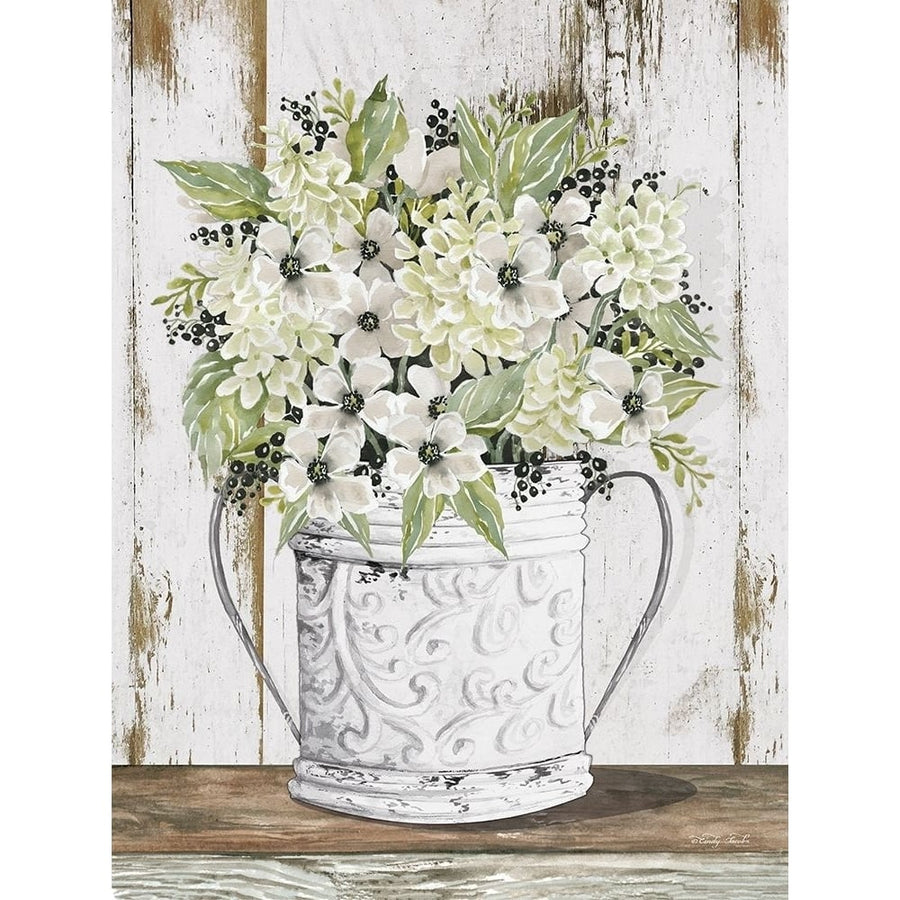 White Floral Dreams Poster Print by Cindy Jacobs-VARPDXCIN2322 Image 1