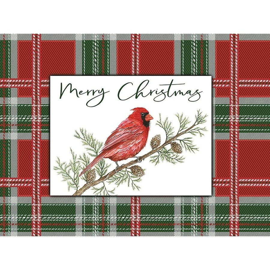 Merry Christmas Cardinal by Cindy Jacobs-VARPDXCIN2548 Image 1