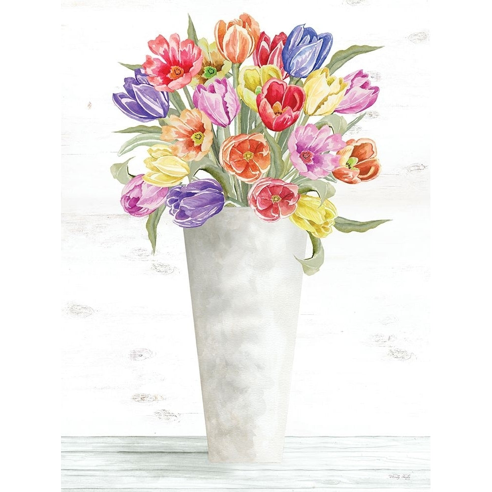 Colorful Tulip Bouquet by Cindy Jacobs-VARPDXCIN2879 Image 1