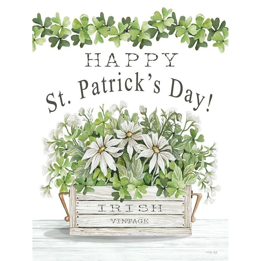 Happy St. Patricks Day Flowers by Cindy Jacobs-VARPDXCIN2902 Image 1