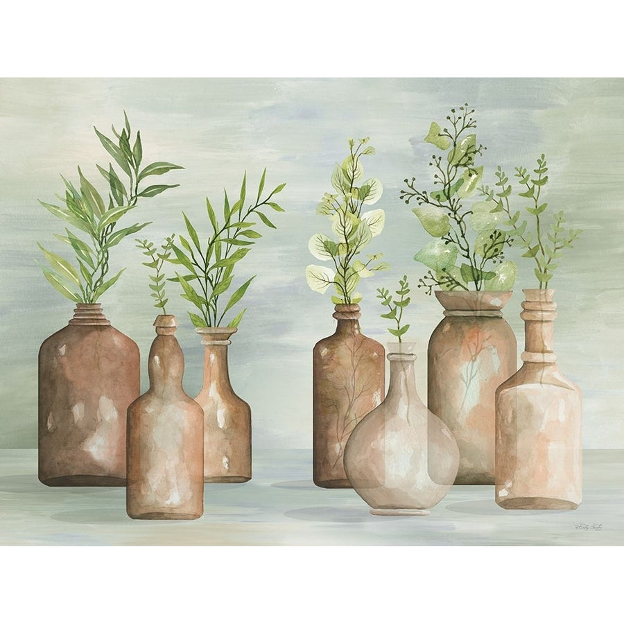 Greenery in Bottles II Poster Print - Cindy Jacobs-VARPDXCIN3235 Image 1