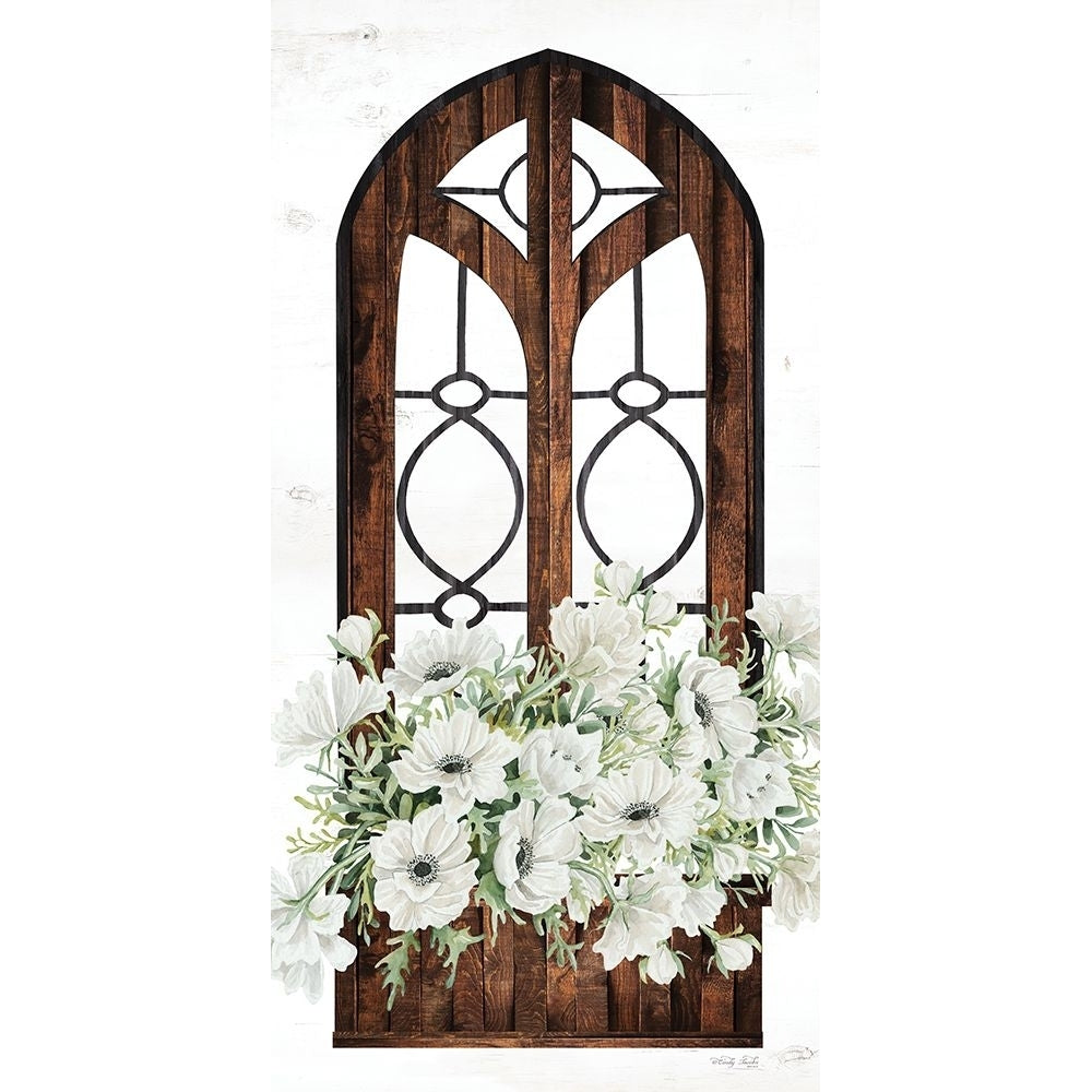 Window Arch Floral I Poster Print - Cindy Jacobs-VARPDXCIN3362 Image 1