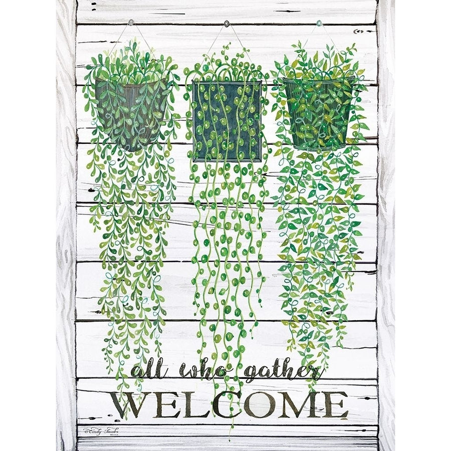 Ivy Welcome All Who Gather Poster Print by Cindy Jacobs-VARPDXCIN542 Image 1