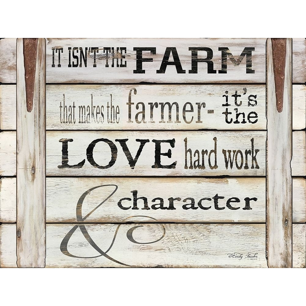 It Isnt the Farm Poster Print by Cindy Jacobs-VARPDXCIN660 Image 1