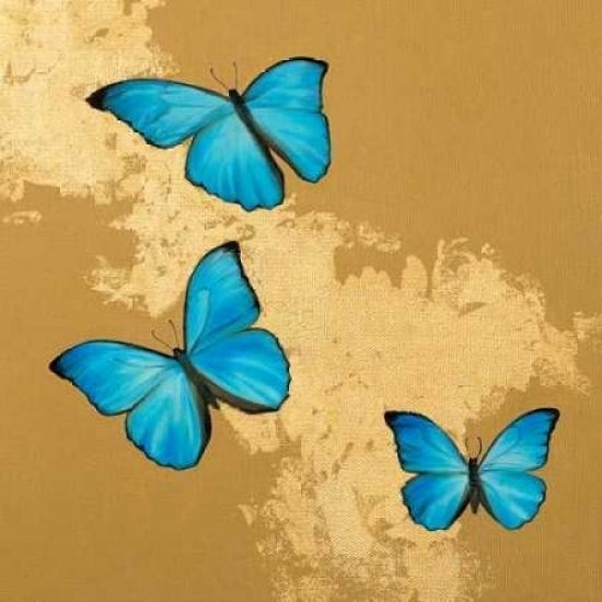 Cerulean Butterfly II Poster Print by Joanna Charlotte-VARPDXCJP508 Image 2