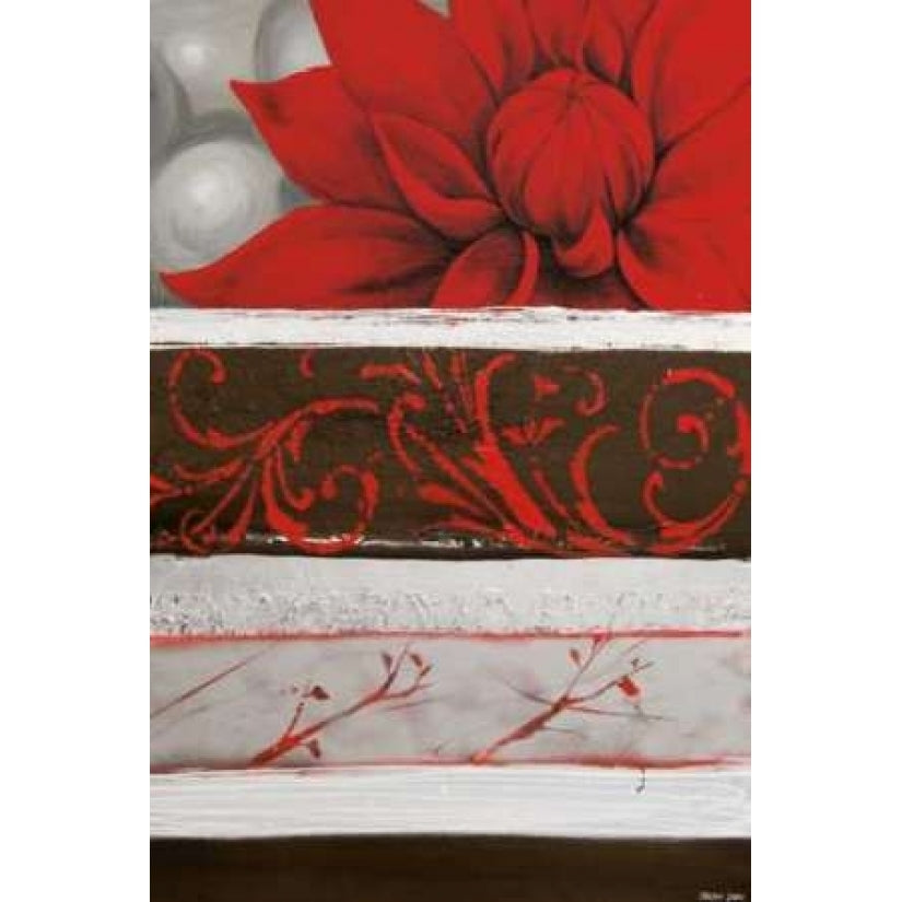 Sumptuous Red Poster Print by Jasmin Zara Copley-VARPDXCJP903 Image 2