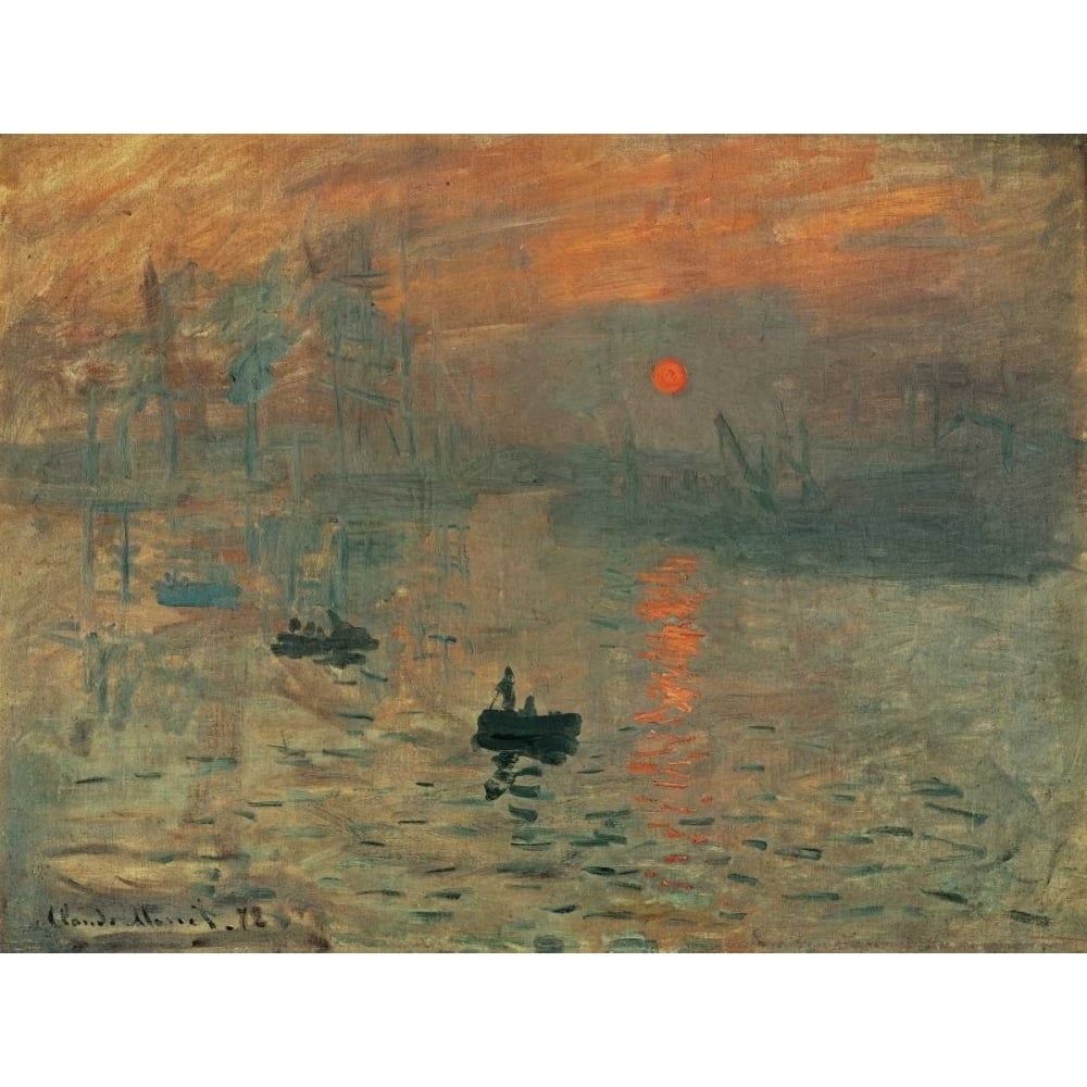 Impression brouillard Poster Print by Claude Monet-VARPDXCM2068 Image 1