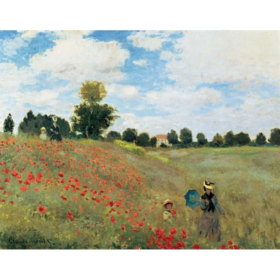 Coquelicots Poster Print by Claude Monet-VARPDXCM2113 Image 1