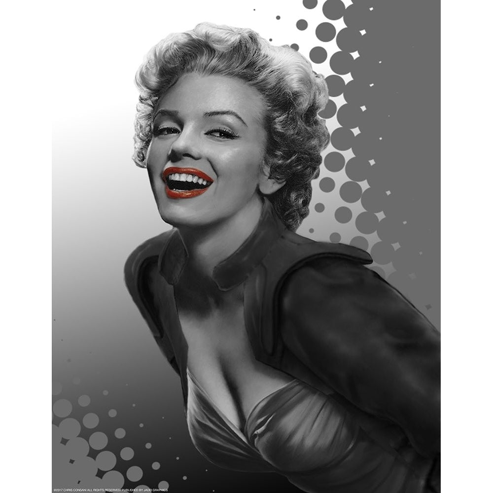 Marilyn Red Dots Poster Print by Chris Consani-VARPDXCON14CRBWRDV2 Image 1