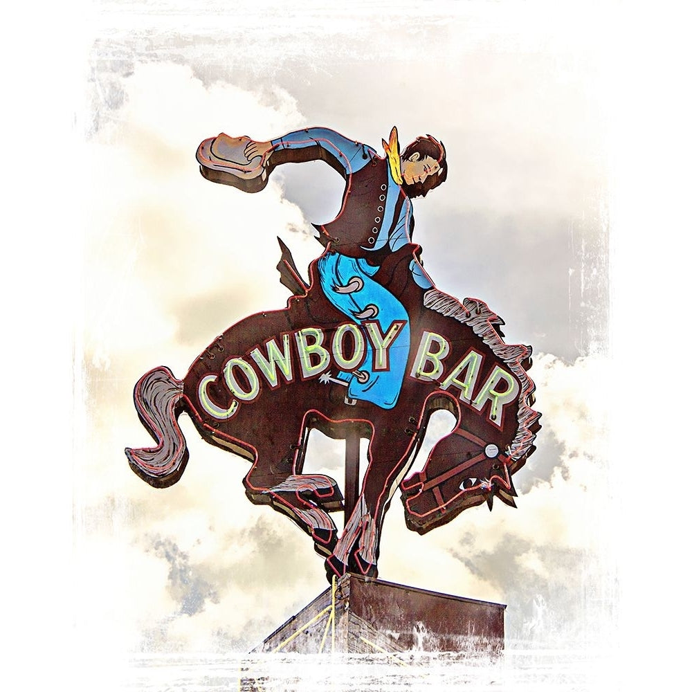 Cowboy Sign Poster Print - Jerry Cowart-VARPDXCOW015 Image 1